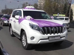 Toyota LC Prado (Белый)